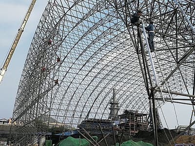 永济球形网架制作